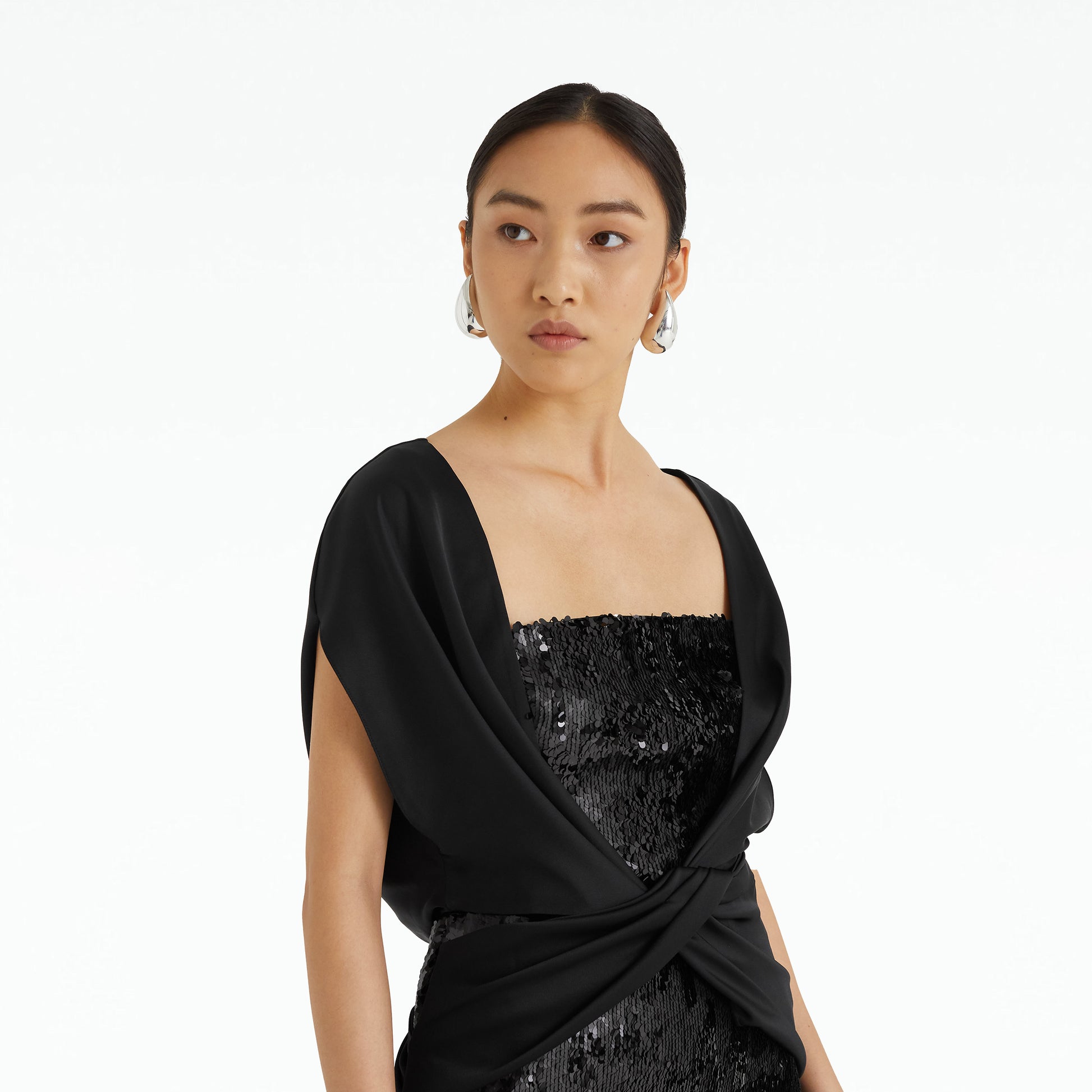 Saifi Black Dress