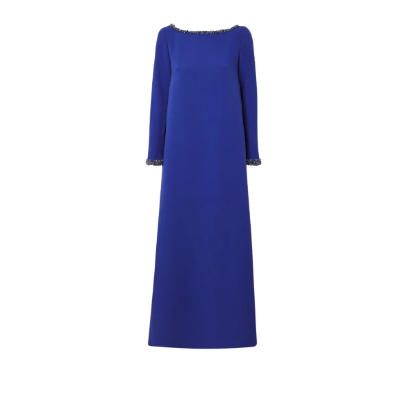 Safiyaa Naimal Skiathos Blue Long Dress21905 nobg