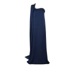 Safiyaa Nouvella Ink Blue Long Dress60045 nobg