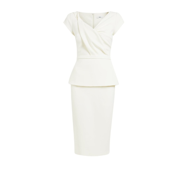 Safiyaa Nuvalle Ivory Midi Dress20074 nobg