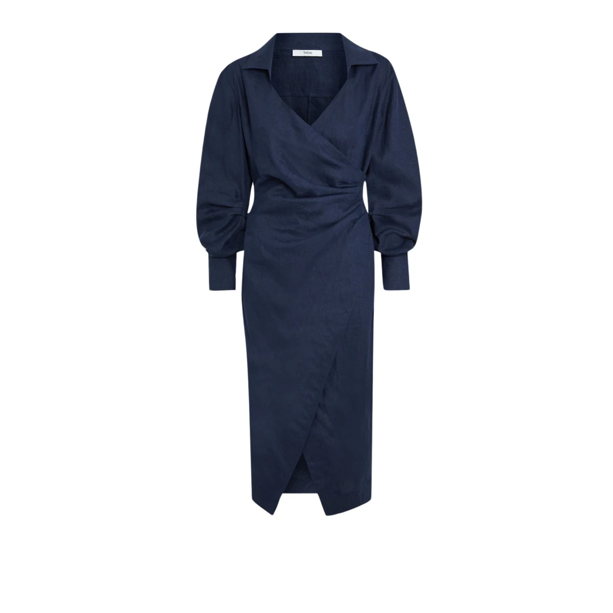 Safiyaa Oriana Navy Midi Dress64567 nobg