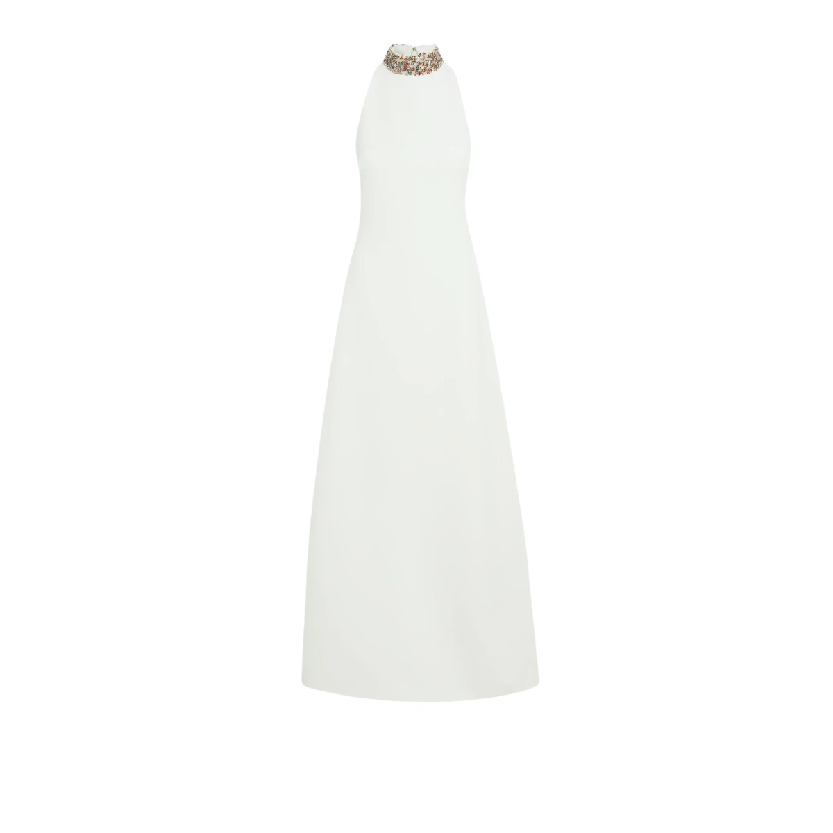 Safiyaa Priscilla Ivory Long Dress42801 nobg