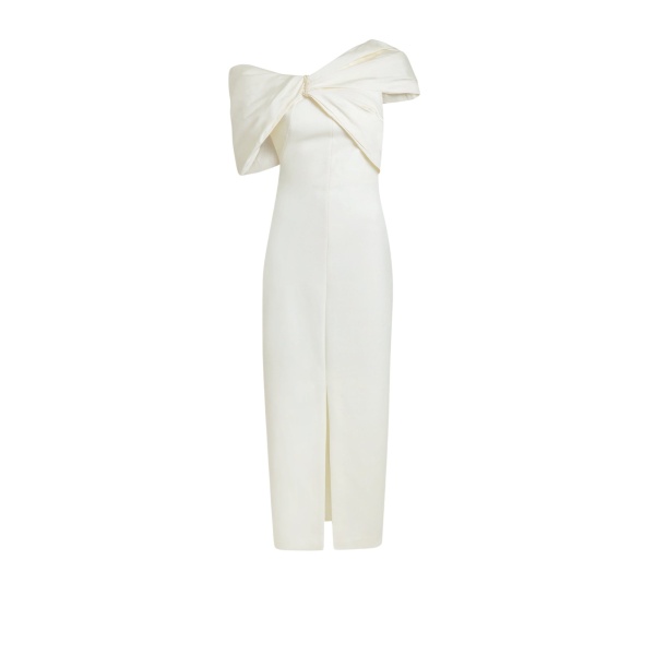 Safiyaa Stranna Ivory Midi Dress51157 nobg