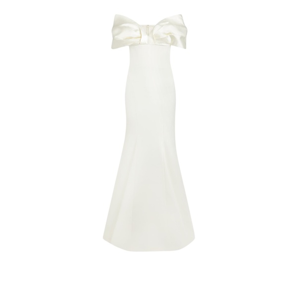 Safiyaa Zelda Ivory Long Dress37413 nobg