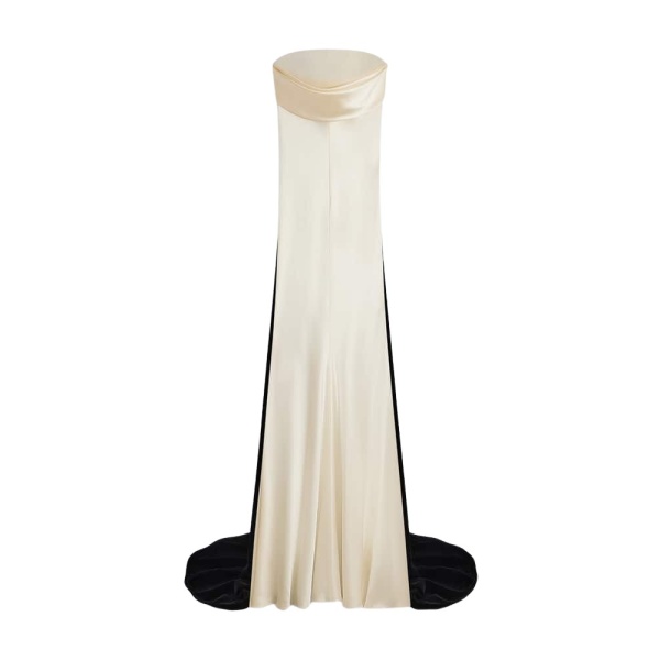 Schiaparelli Draped Bustier Dress 667187 nobg