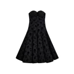 Schiaparelli Jacquard Bustier Dress47677 nobg