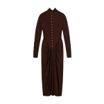 Schiaparelli Long Draped Dress46109 nobg