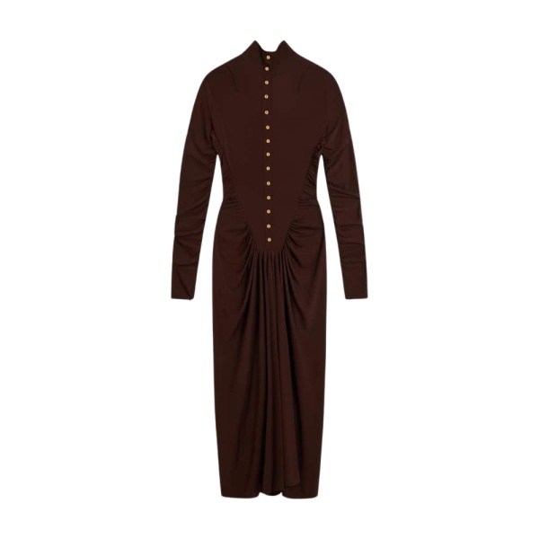 Schiaparelli Long Draped Dress46109 nobg