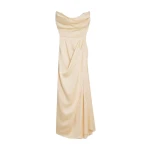 Schiaparelli Long Stoup Bustier Dress 394888 nobg