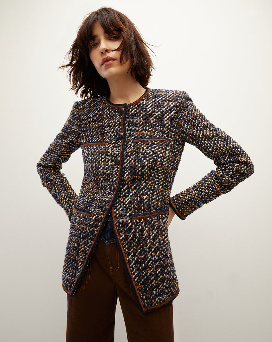 ジャケット・アウター Bibiy. ELISA TWEED JACKET Bibiy. ELISA TWEED JACKET