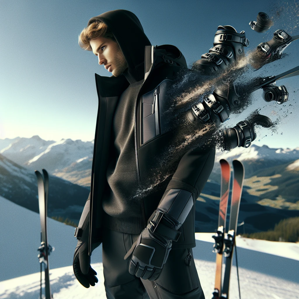 what does a black ski jacket go best with