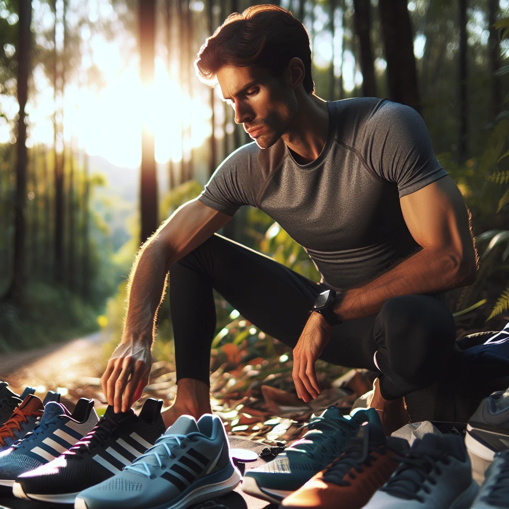 how to choose running shoes for men 