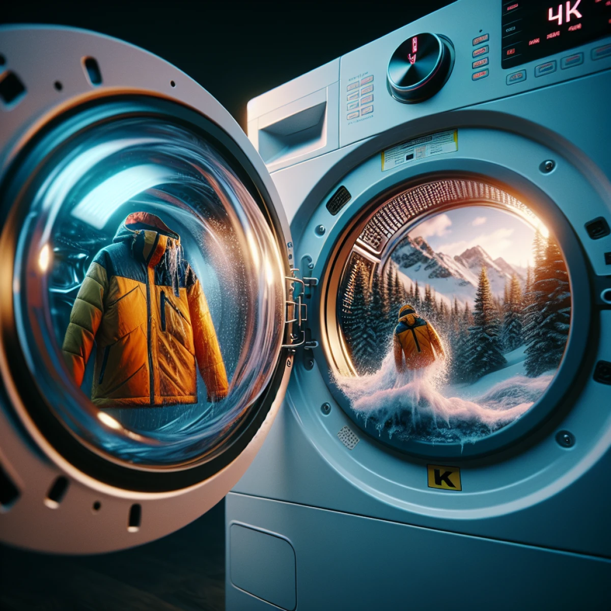 how to wash ski jacket in washing machine