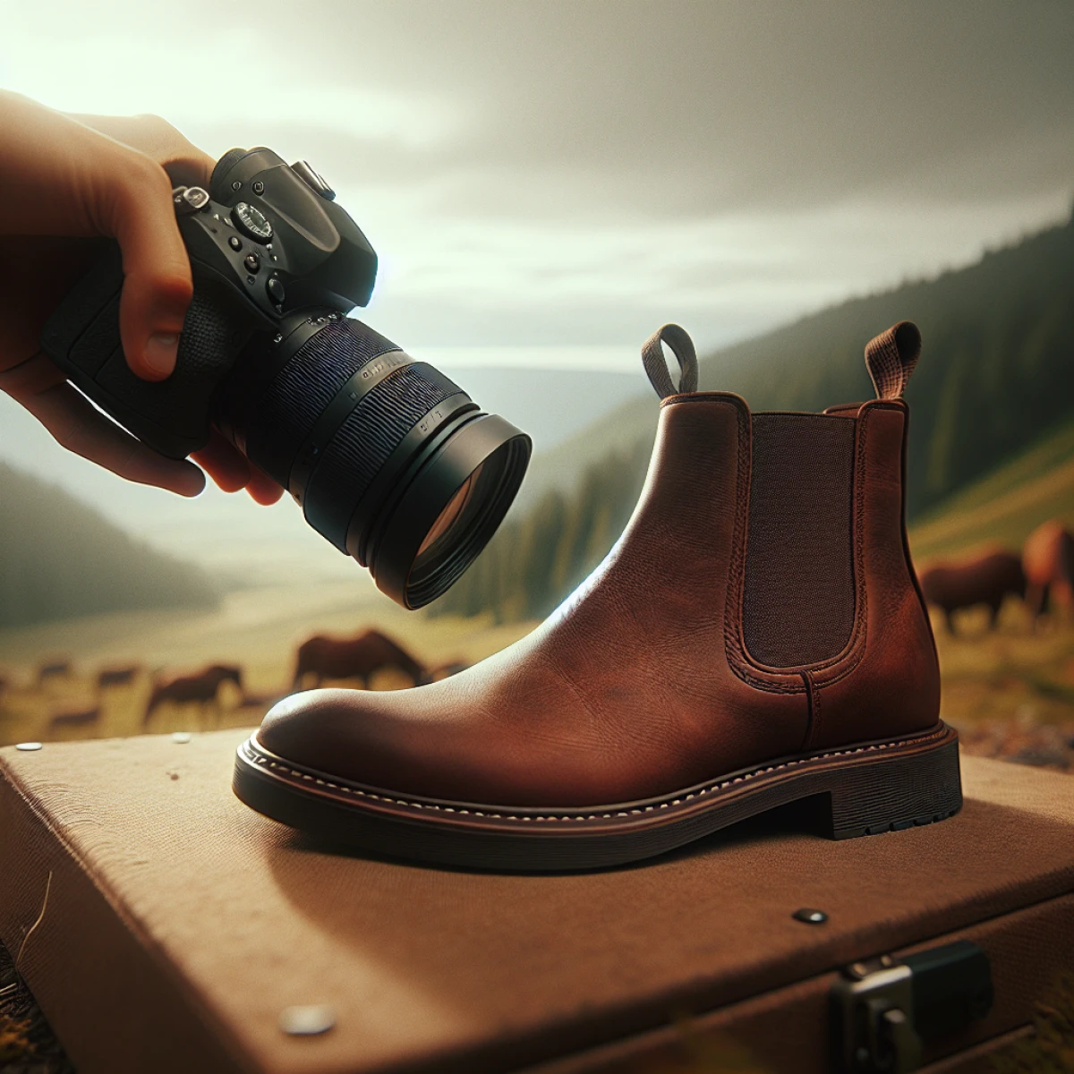 mens brown chelsea boot style