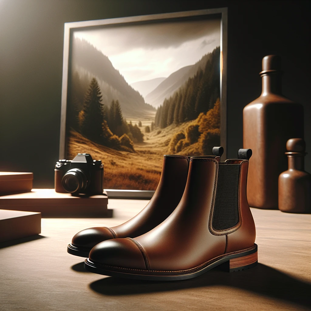 mens brown chelsea boot style