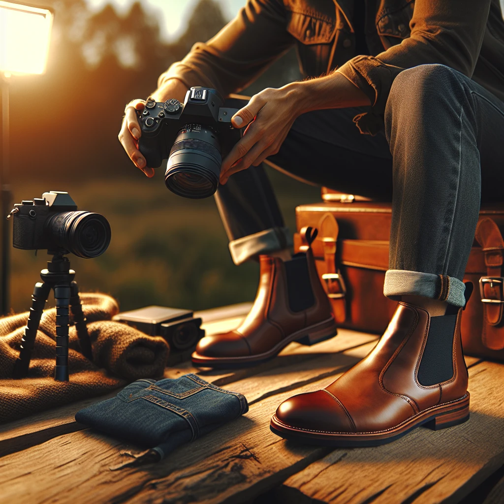 how to wear chestnut colored chelsea boots for men