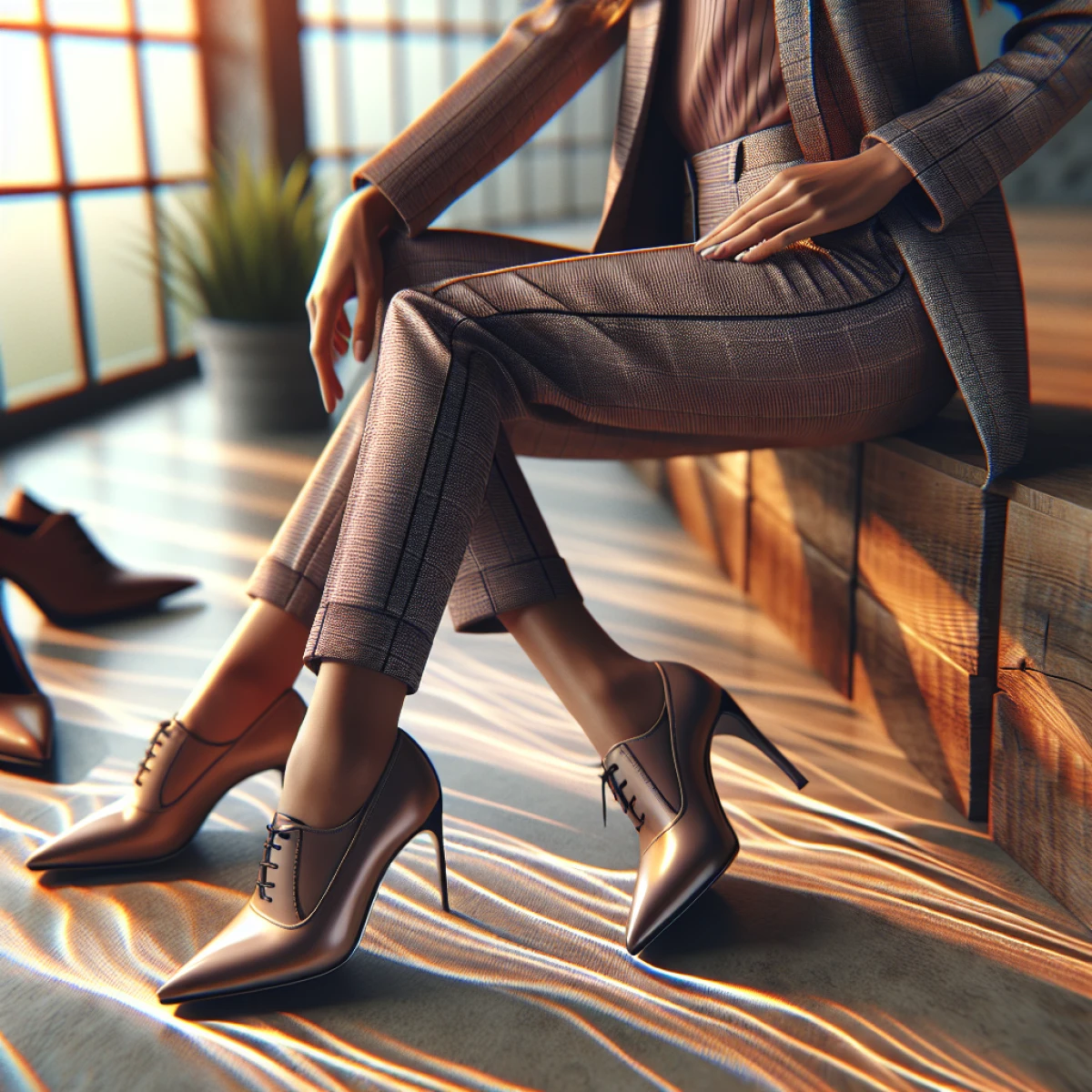 what shoes to wear with dress pants women