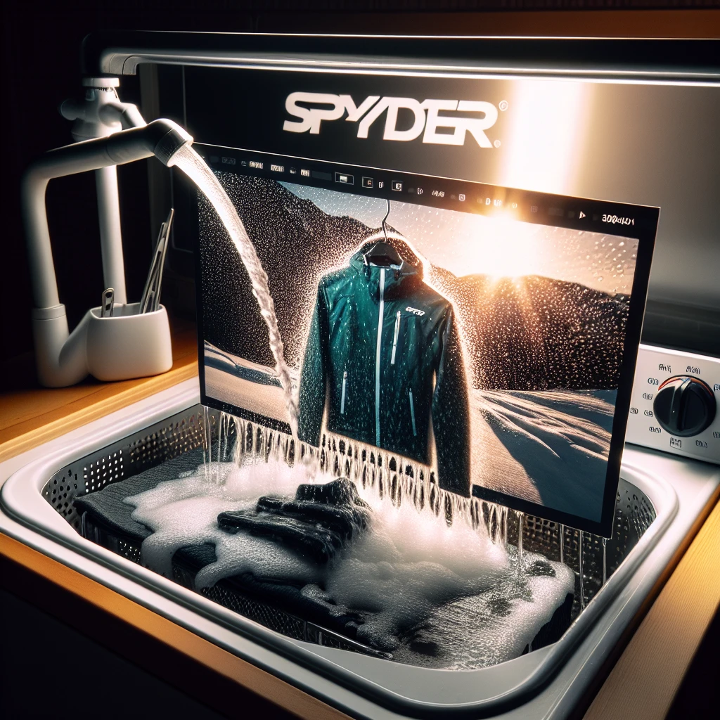 how to wash spyder ski jacket