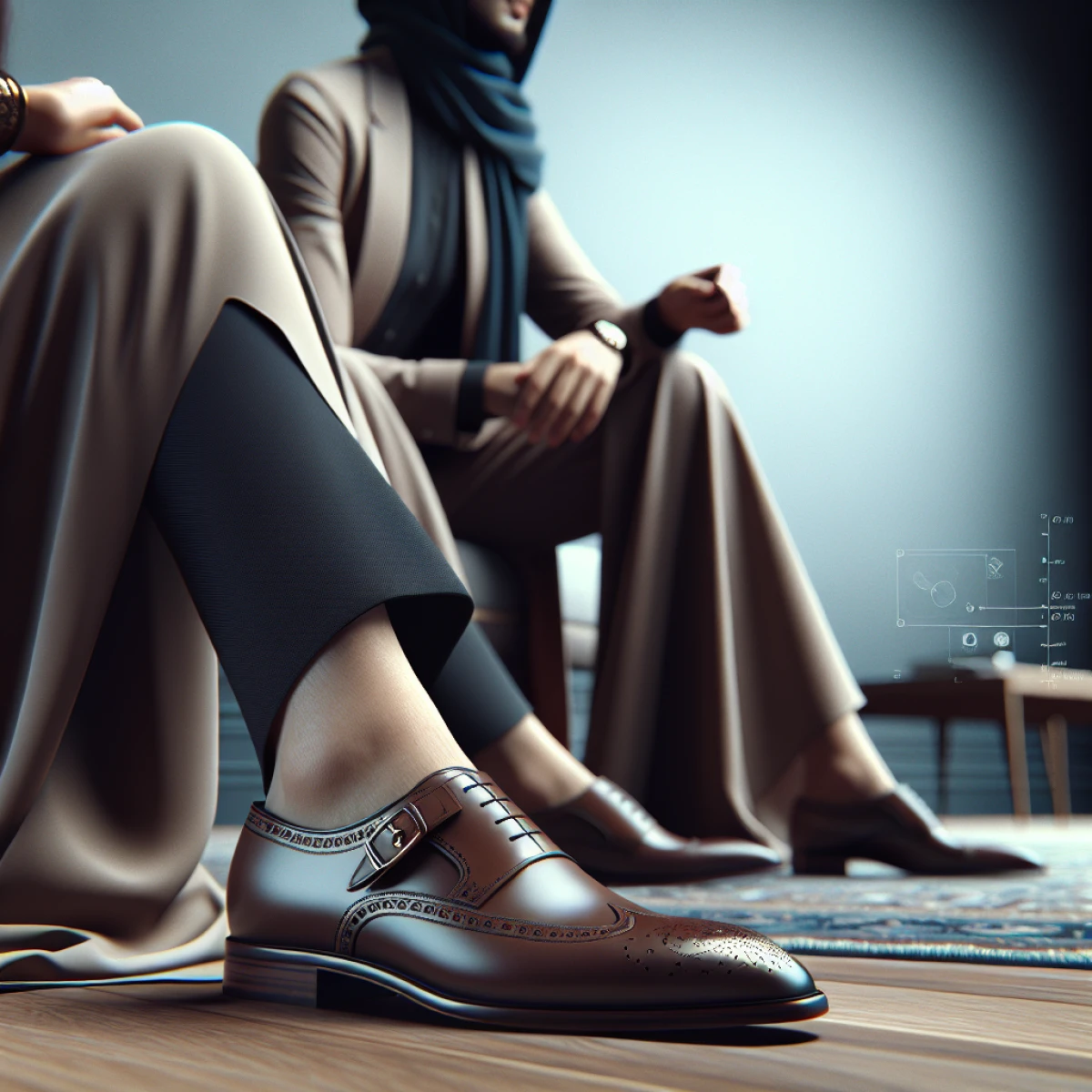 who wears monk strap shoes