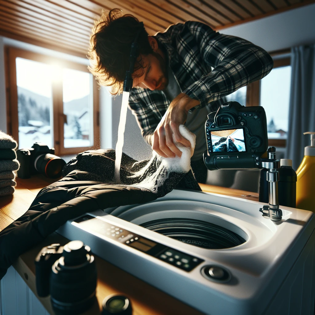 how to wash a ski jacket