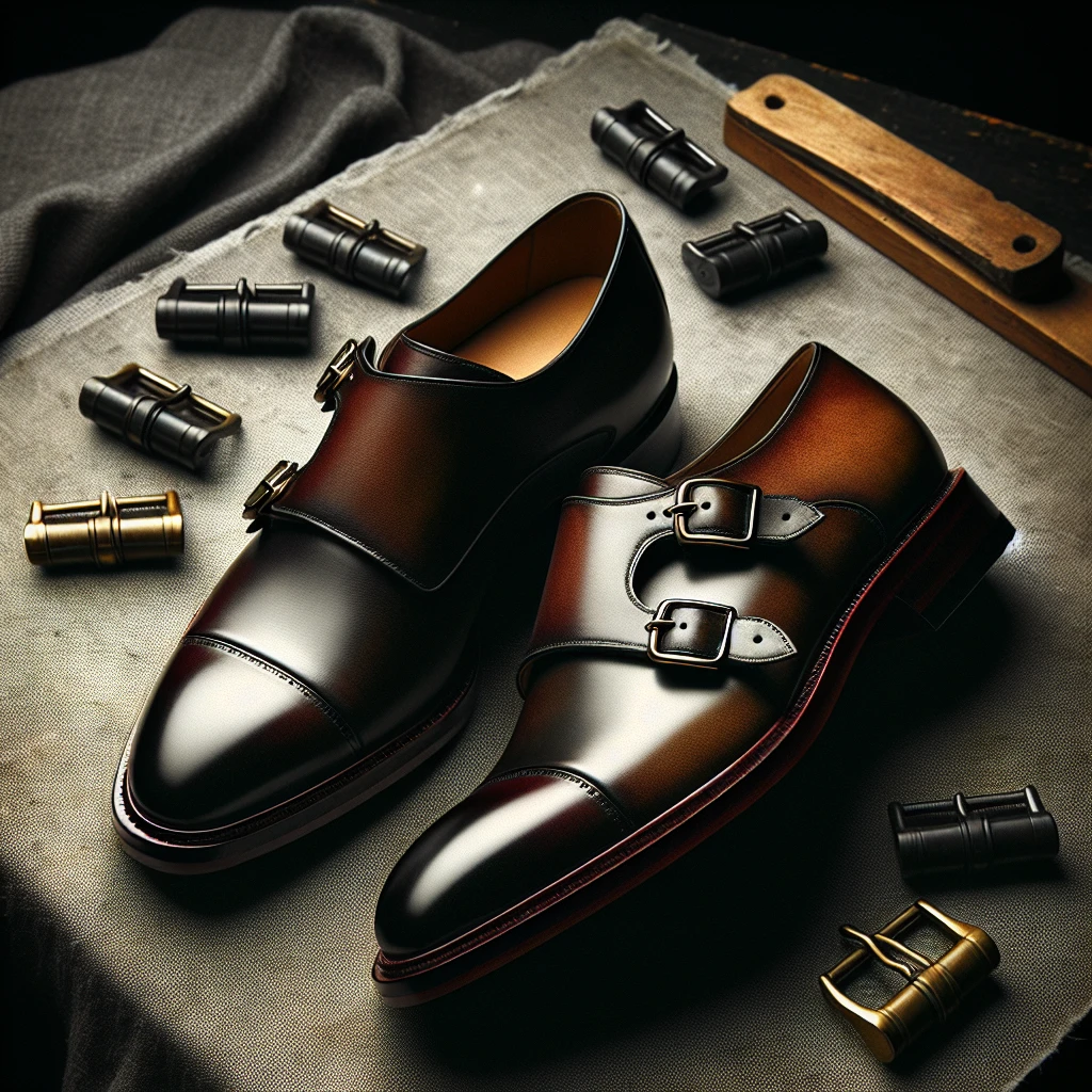 what are double monk shoes        
