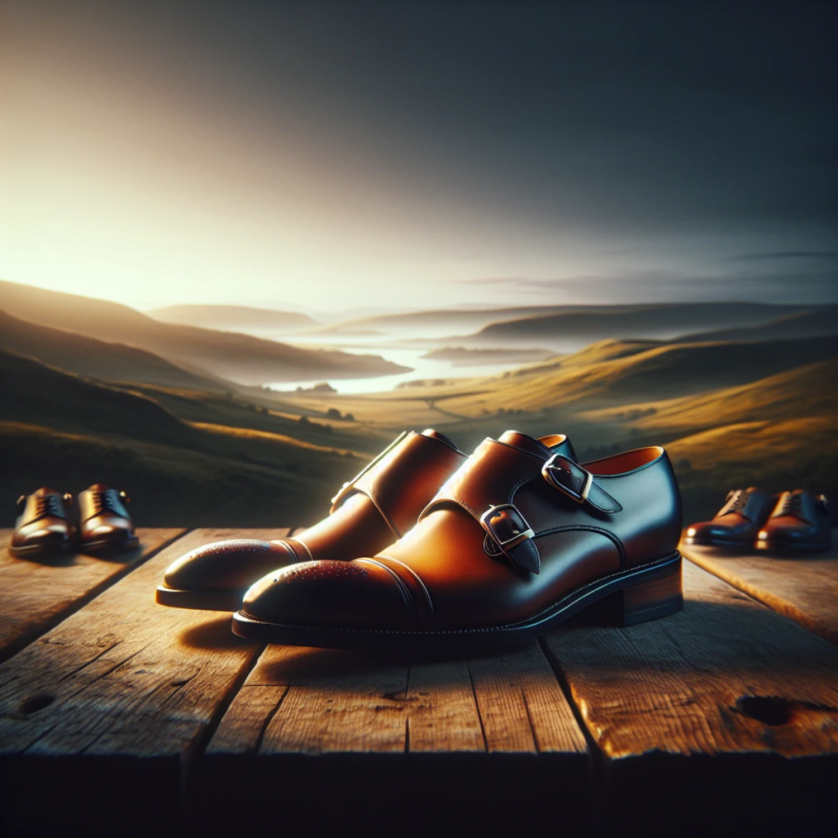 when did double monk strap shoes come out