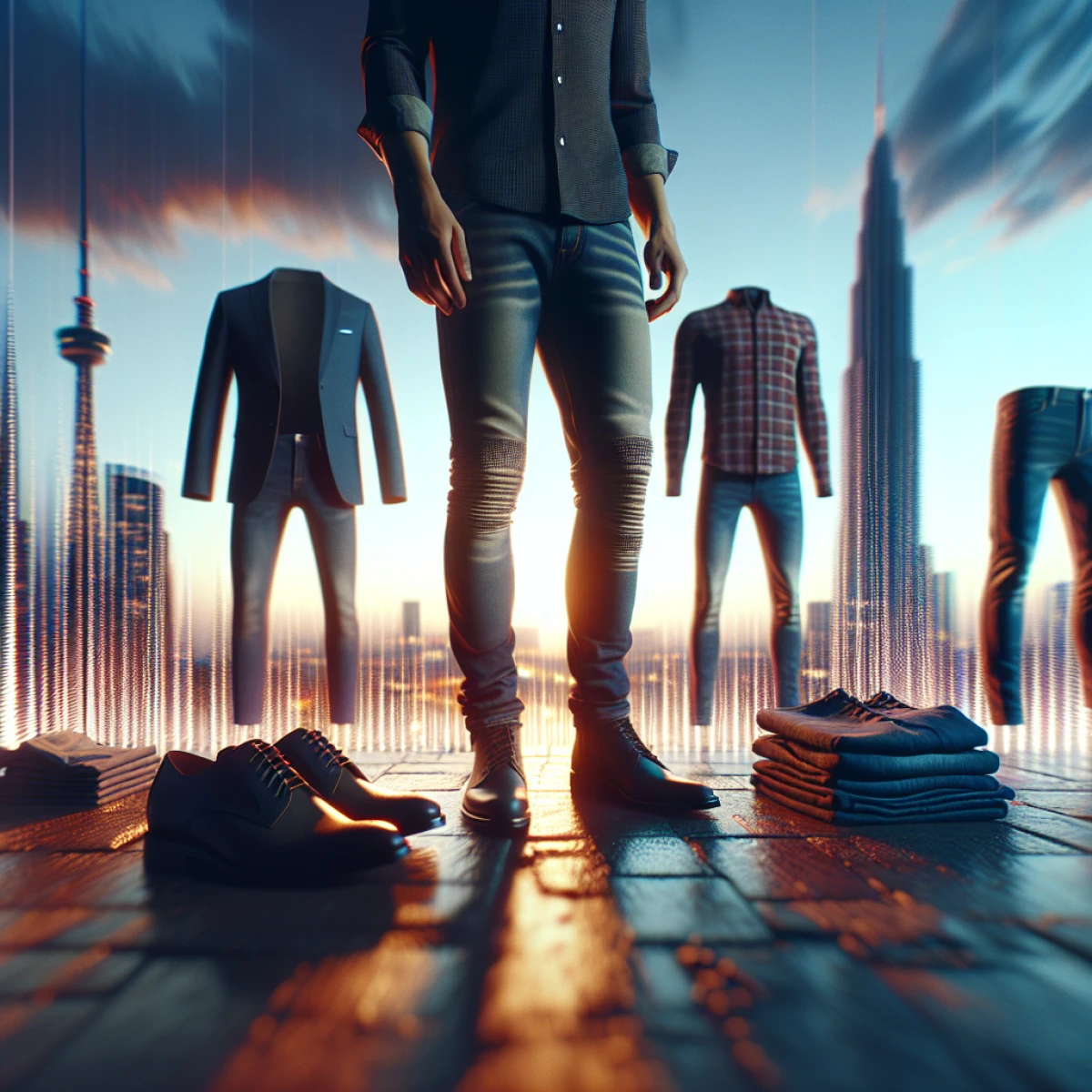 what shoes to wear with skinny jeans men