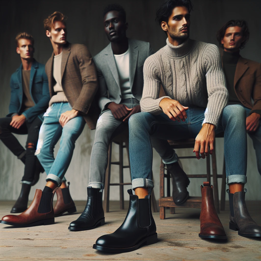 who can pull off chelsea boots men