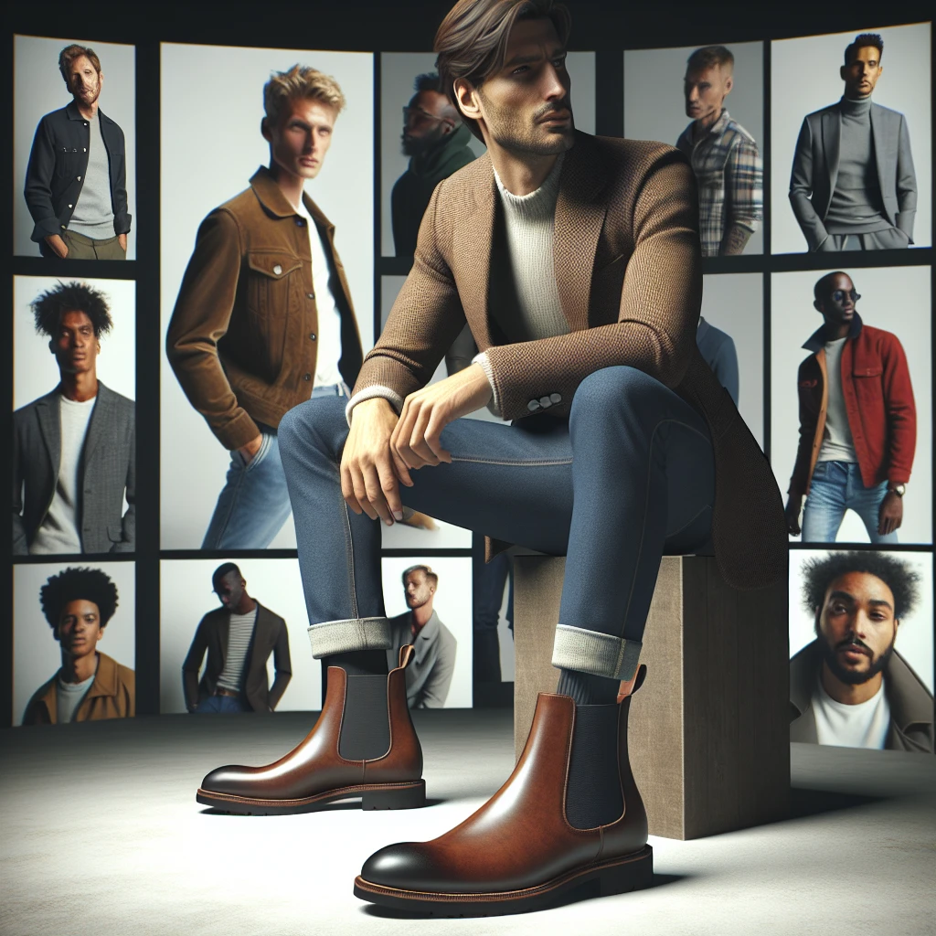 how to dress with chelsea boots men