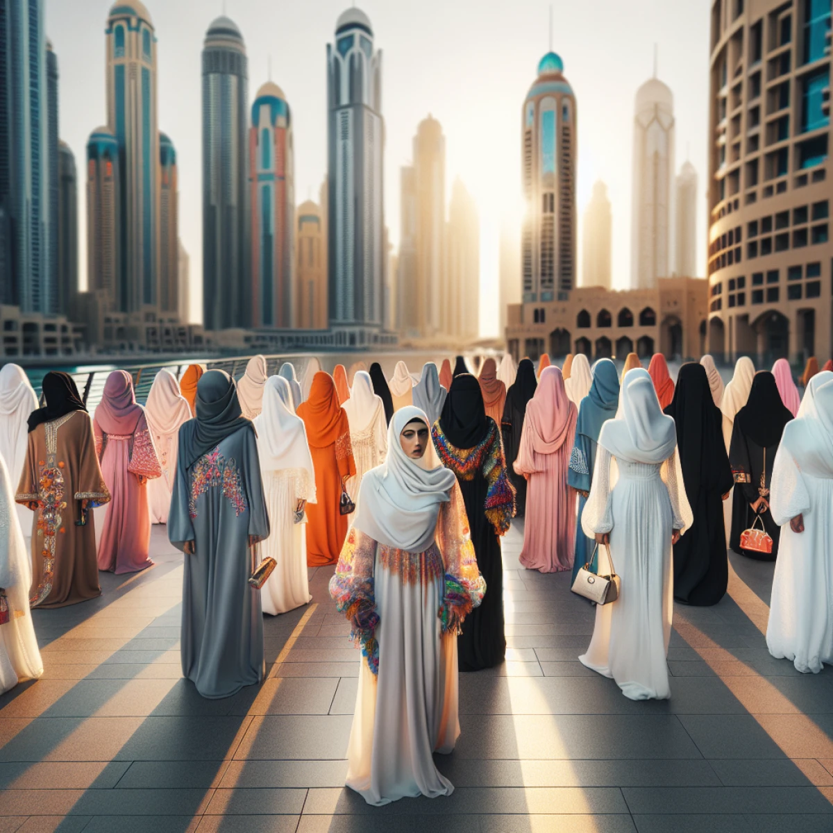 how do women dress in dubai