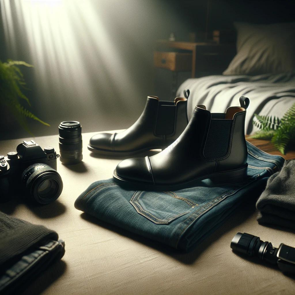 what do black chelsea boots men go with