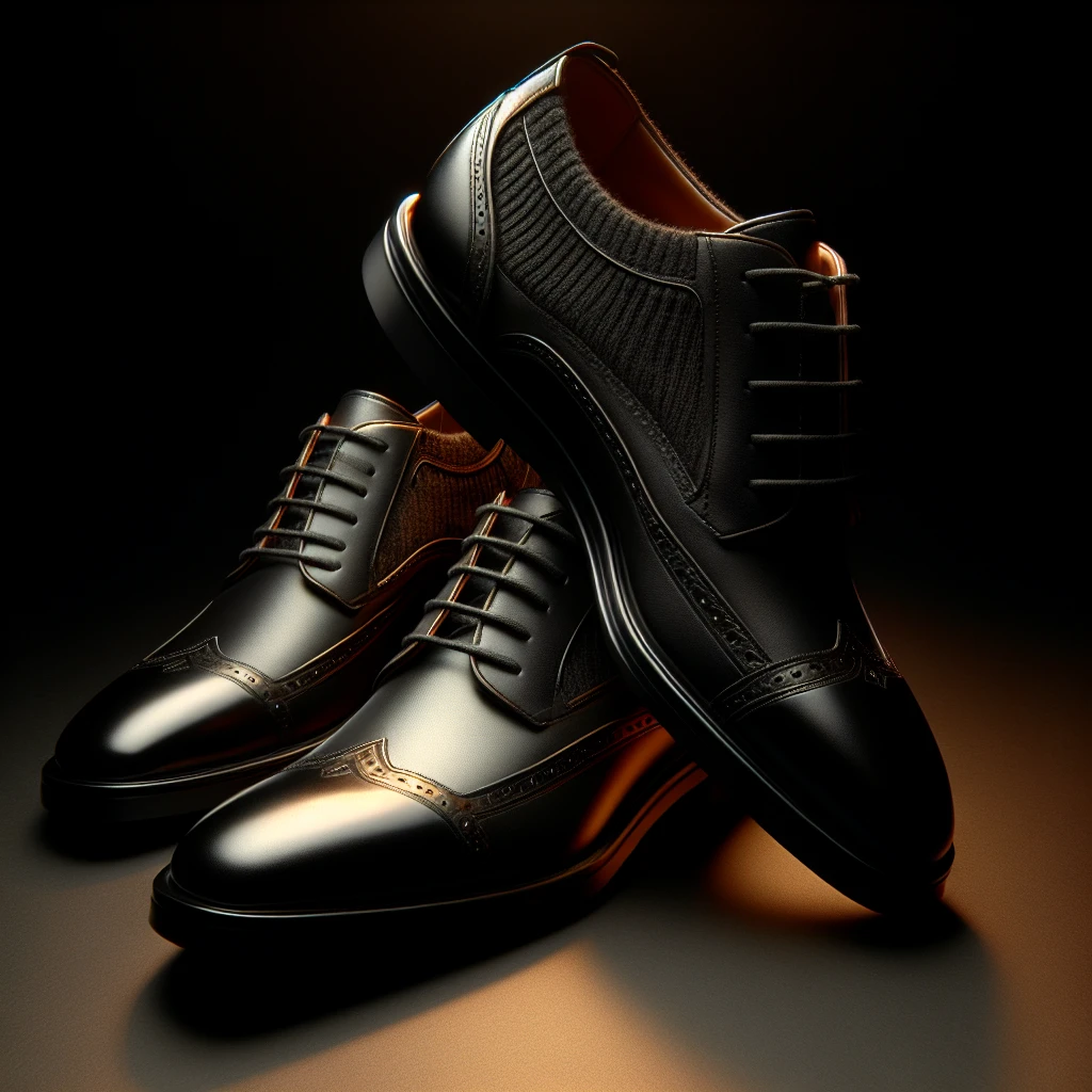 how to style black shoes men 