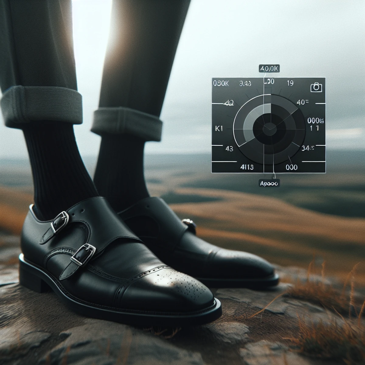 black double monk strap shoes how to wear