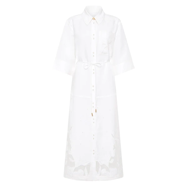 Aje Ivory dress