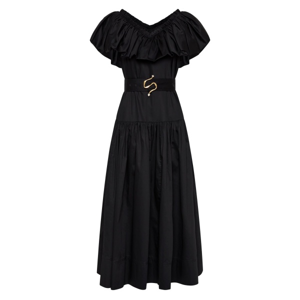 Aje Black dress