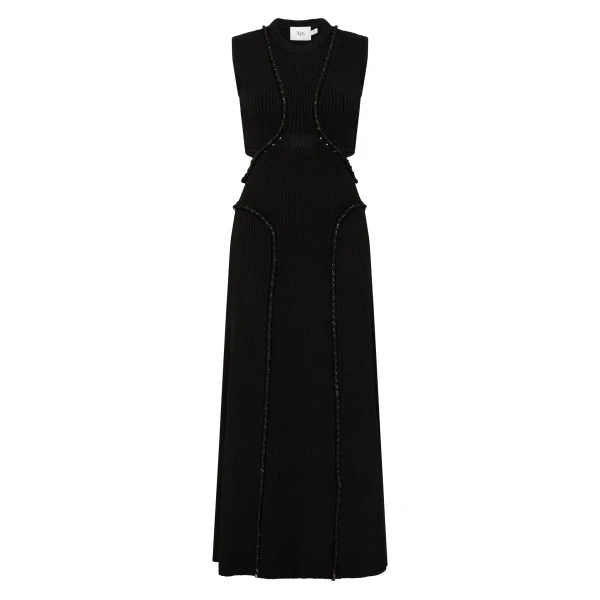 Aje Black dress