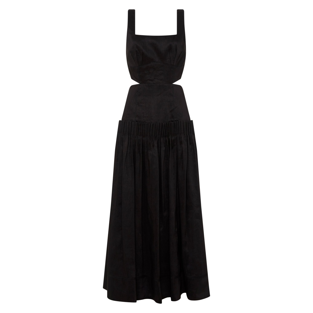 【中古】アジェ Aje オーデットプリーツミディドレス Audette Pleated Midi Dress ノースリーブワンピース ロング 6 Aje-Audette-Pleated-Midi-Dress