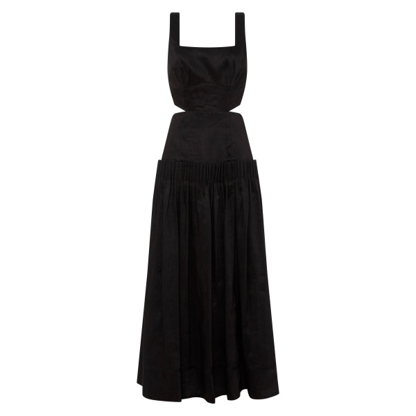 Aje Black dress