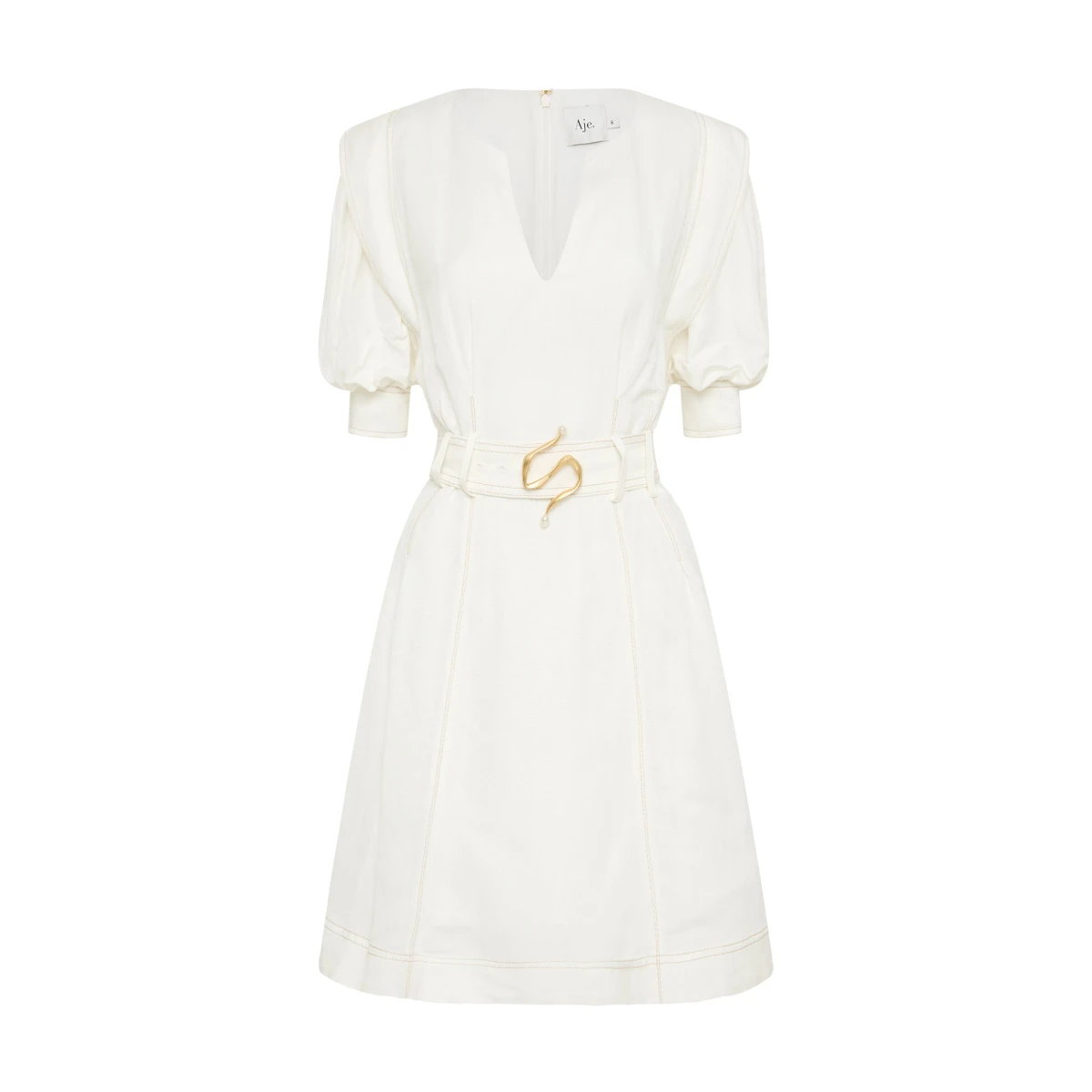 Aje Ivory dress