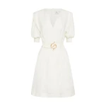 Aje Ivory dress