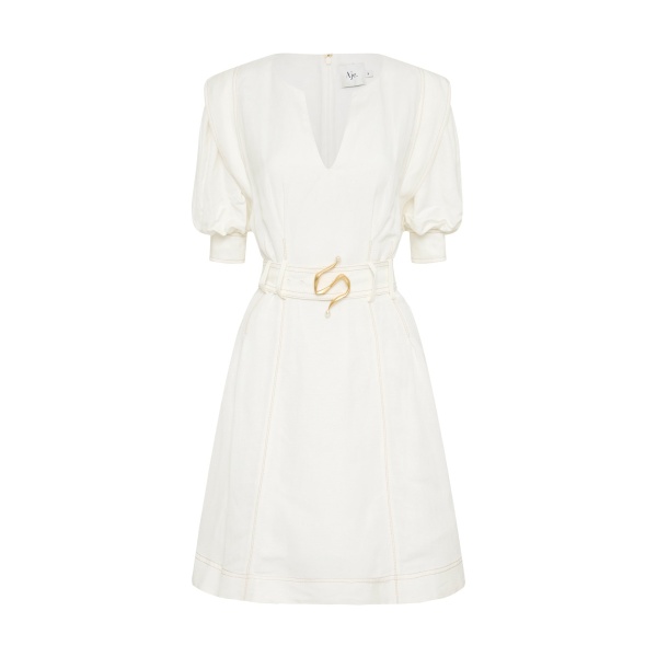 Aje Ivory dress