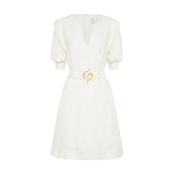 Aje Ivory dress