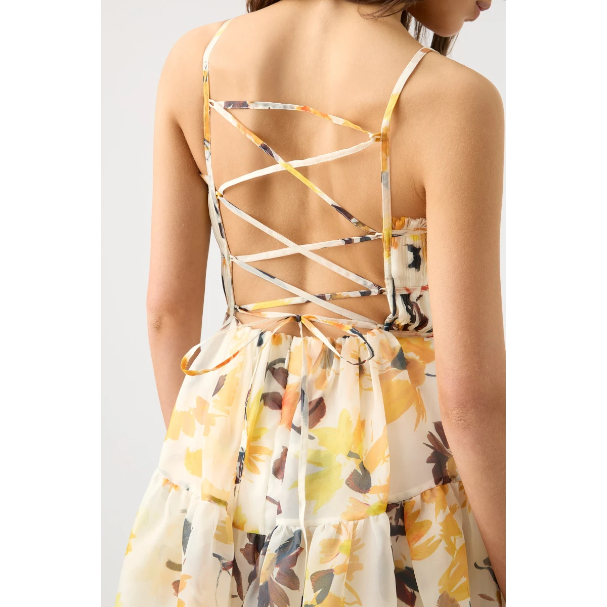 Botanica Cross Back Midi Dress