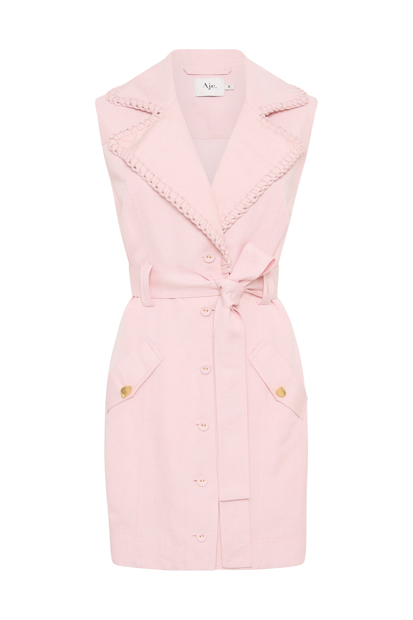 Aje Pink dress