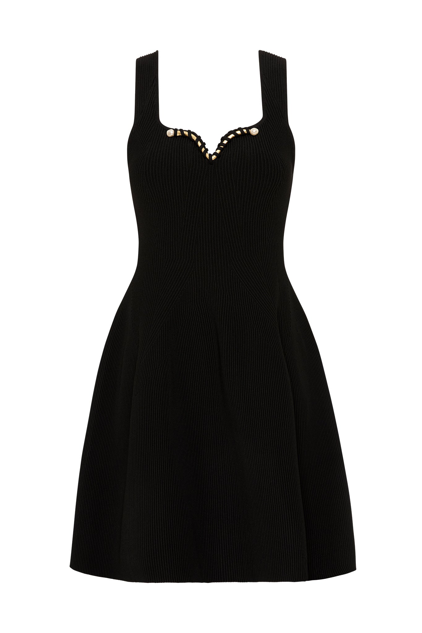 Aje Black dress