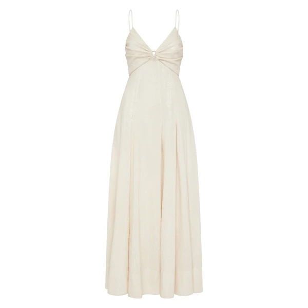 Aje Ivory dress