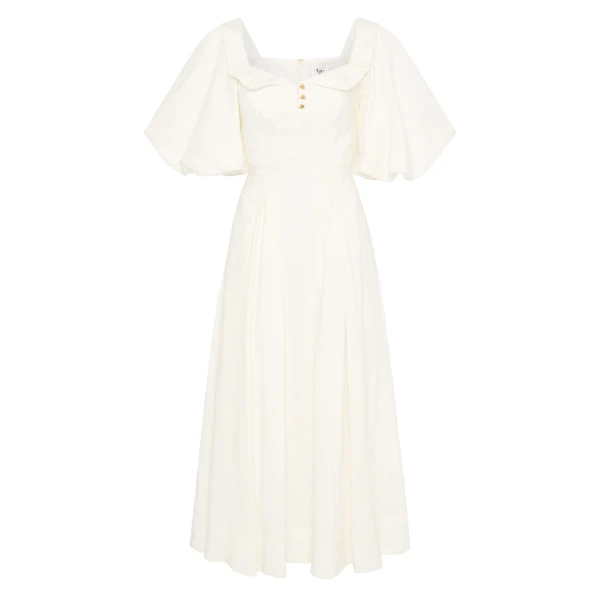 Aje Ivory dress