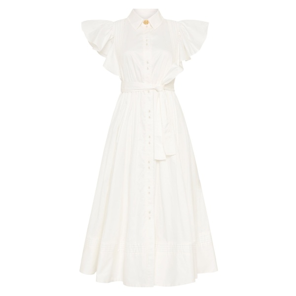 Aje Ivory dress