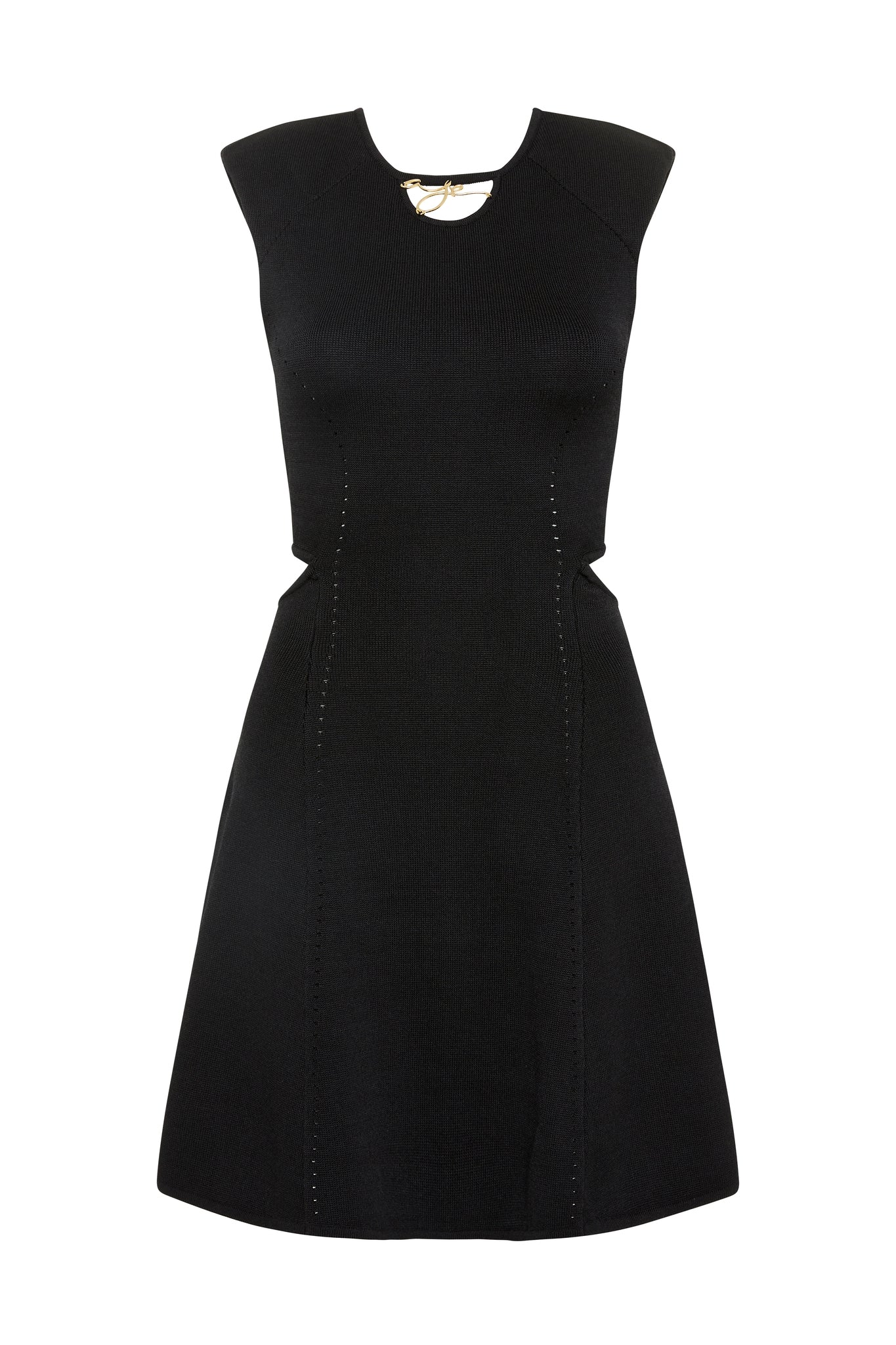 Aje Black dress