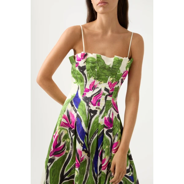 Paradiso Cinched Midi Dress